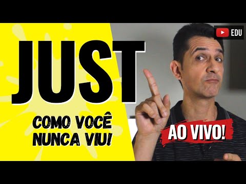 JUST - COMO USAR - AO VIVO! - Como usar JUST