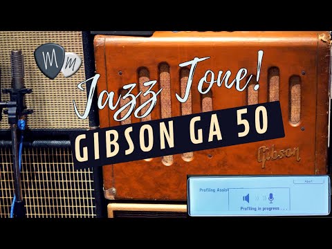 Testing New M-M '49 Gibson GA 50 - Jazz Tone for Kemper!