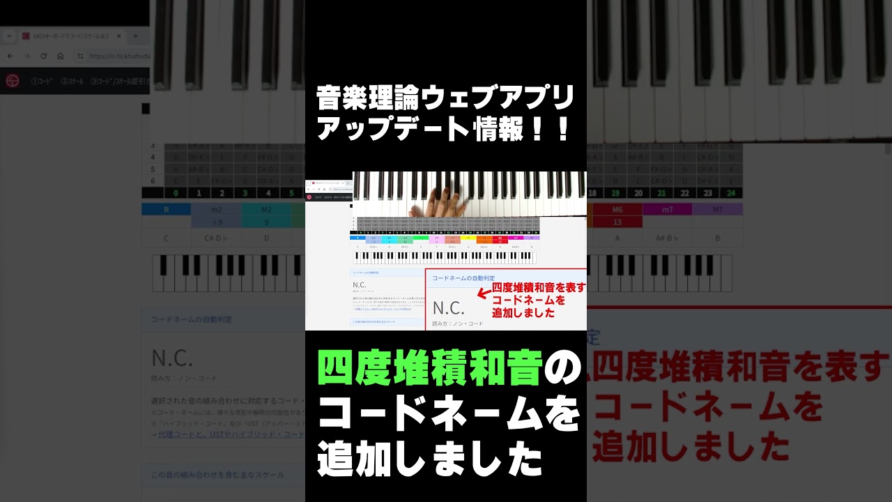 クォータルコード（四度堆積和音）の情報を追加しました #音楽理論