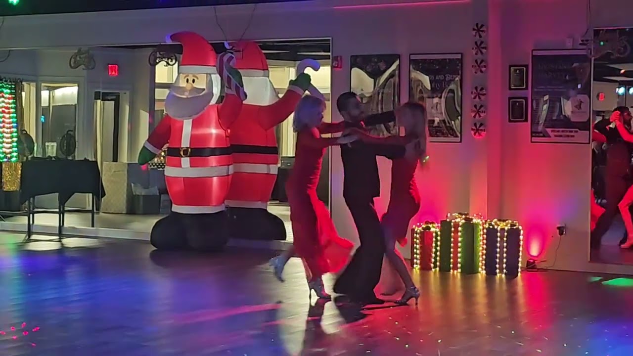 Tango Show by Mary, Stephanie & Davy at our Christmas Party 2025 🎄🎁