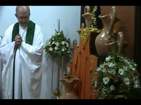 SANTA MISSA DA CAMPANHA DAS TALHAS , 1ª TALHA, PADRE - HÉLIO FEUSER ,10/10/2014 ,PARTE 3/4