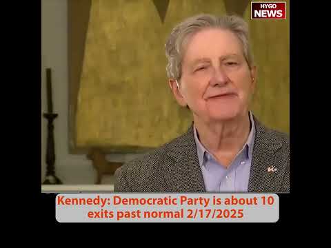 Wise words from Kennedy: Most fair-minded Americans think Democratic Party 10 exits past normal