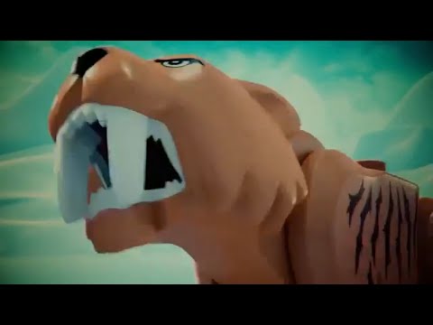 LEGO Ice Age - Saber-Toothed Tiger, Woolly Mammoth, and Caveman