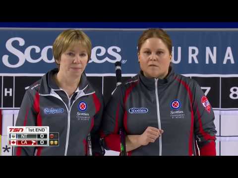 2017 Scotties Tournament of Hearts - Galusha (NT) vs. Carey (CAN) - Draw 8