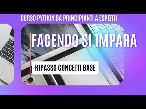 3.1 CORSO PROGRAMMAZIONE Ripasso concetti base