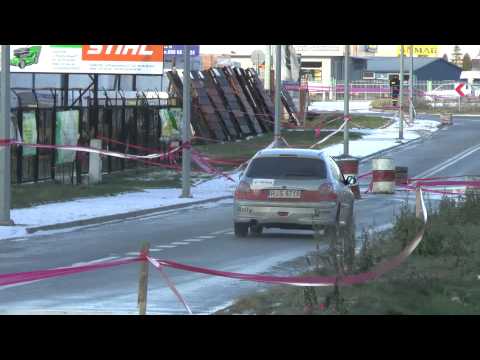Mateusz Brej / Michał Marszałek - Peugeot 206 - KJS Super OeS BARBÓRKA Gorlice 08-12-2013