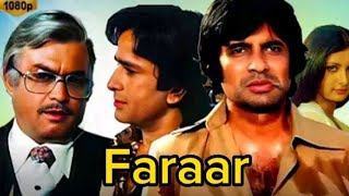 Faraar 1975 Full Superhit Action Movie Amitabh Bhachan Sanjeev kumaar