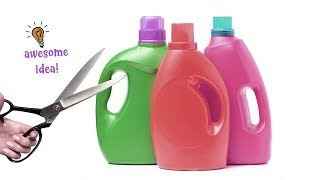 6 BRILLIANT WAYS To REUSE/RECYCLE PLASTIC SOAP BOTTLES| Best Reuse Idea