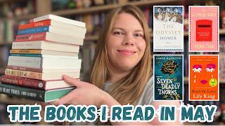 I only read ONE book from my May TBR... but I read 11 others instead!