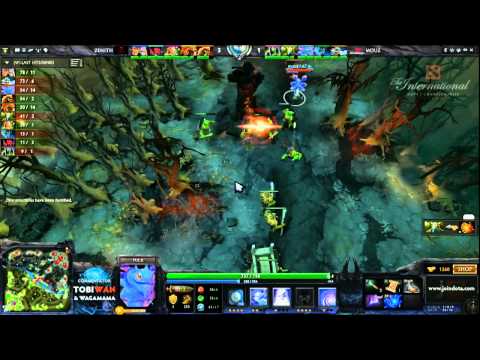 Mousesports vs Zenith Game 2   The International 3 Group Stages   Tobi Wan & Waga