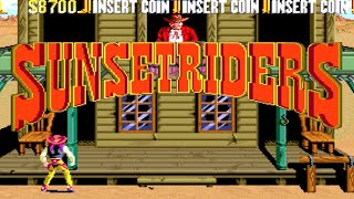 Sunset Riders - Classic Western Run 'N Gun Arcade Shooter (Konami 1991)