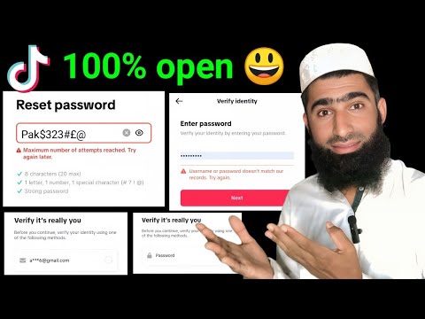 maximum number of attempts reached tiktok | Verify it's really you TikTok problem | tiktok problems