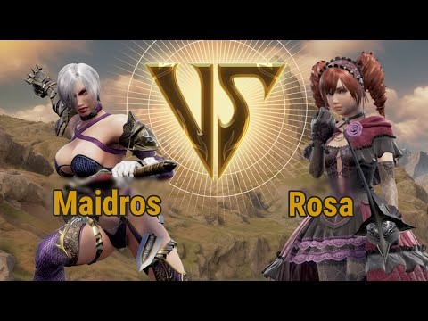 Maidros (Ivy) VS Rosa (Amy) | Soulcalibur VI