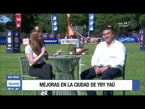Entrevista al intendente de Yby Yaú, Concepción