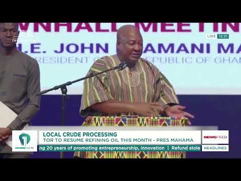 Tema Oil Refinery Restart: Mahama Announces TOR Will Process Ghana Crude From June 2026
