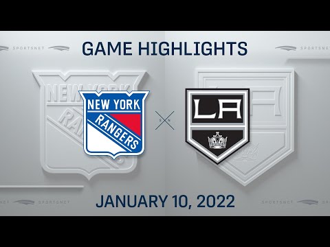 NHL Highlights | Rangers vs. Kings - Jan. 10, 2022