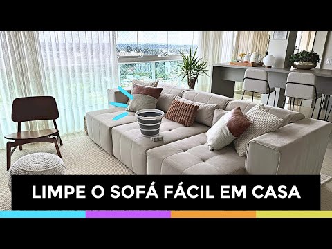 COMO LIMPAR O SEU SOFÁ EM CASA – DICA CASEIRA INFALÍVEL E ECONÔMICA! Organize sem Frescuras