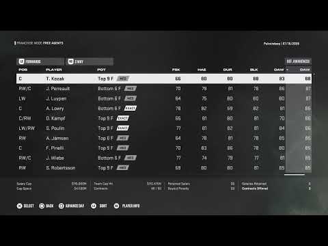OFFSEASON YEAR 3🔴FRANCHISE MODE WITH GM FIRING AND HARDEST TRADE DIFFICULTY🔴