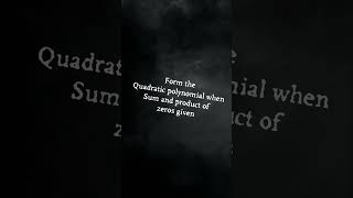 10 th polynomials important topic