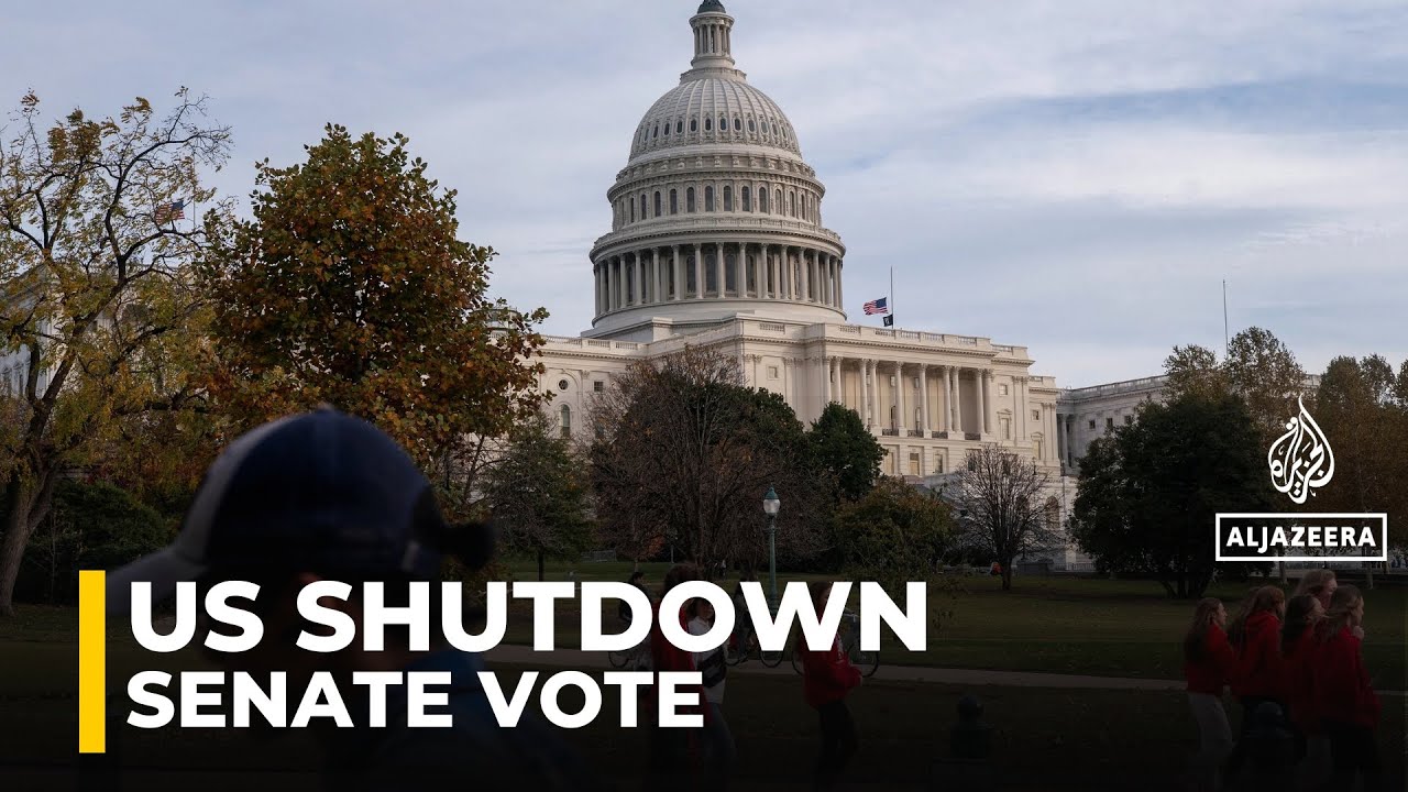 US government shutdown: Senators vote on funding package to end shutdown