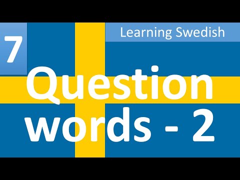 Lesson 7   Question words Part 2