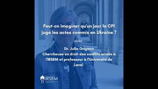 La Cour pénale internationale CPI