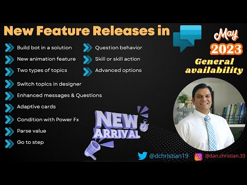 New Feature Releases in Power Virtual Agents New Feature Releases in Power Virtual Agents