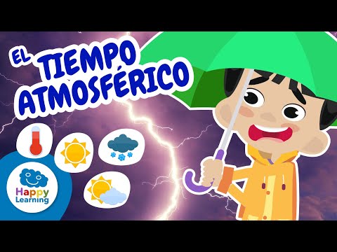 ☁️ EL TIEMPO ATMOSFÉRICO 🌦️ NUEVO VIDEO 2025  | Vídeos para Niños de PRIMARIA | @HappyLearningES