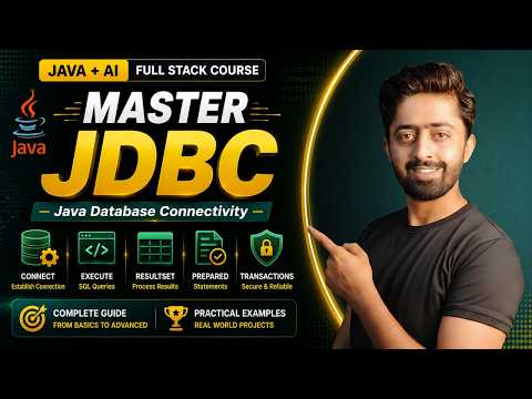 Master Jdbc In Java Java Database Connectivity Jdbc Full Tutorial