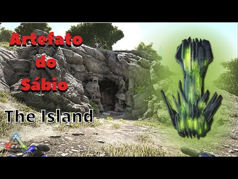 🟦ARTEFATO DO SÁBIO - CAVERNA FÁCIL ARK (THE ISLAND)