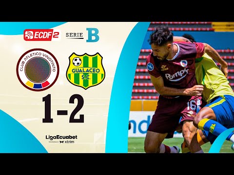 FULL SUMMARY: ATL. VINOTINTO 1-2 GUALACEO SC l ECUABET LEAGUE SERIES B - MATCHDAY 20