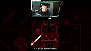&quot;This Level Doesn&#39;t Look So Bad&quot;... HUHHH?!? Slaughterhouse Reaction 💀 #geometrydash #gaming #shorts