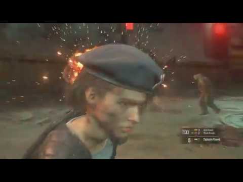 Resident Evil 3 Remake Nemesis Third Form Laboratory Boss Fight (Hardcore)