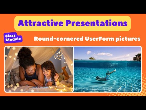 Can you create round-cornered images on Excel UserForms?