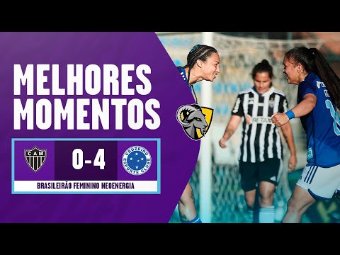Gols e lances de Atlético Mineiro x Cruzeiro
