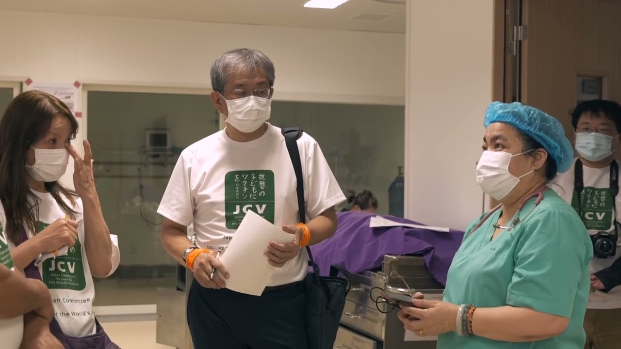The Japan Committee, Vaccines for the World's Children (JCV) visited Champassak and Attapeu (2023)
