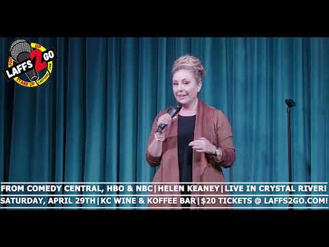 From NBC, HBO, VH1 & Comedy Central - Helen Keaney - LIVE in Crystal River on Saturday, April 29th!