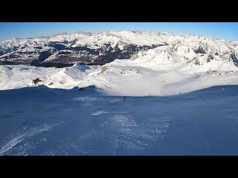 Davos Weissfluhgipfel, run 1 -21 to Klosters