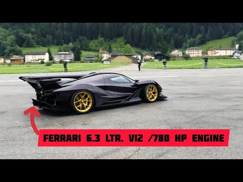 Apollo IE flatout at the Ambri Airport in Switzerland (sounds better than a modern F1 car...)