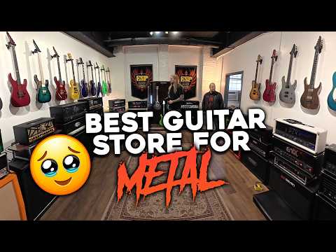 BEST GUITAR STORE FOR METAL...