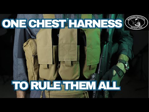 Finally, an AK Chest Harness with real multi-rifle capability. Plus reload methods/low vis and more.
