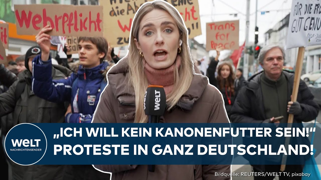 WEHRDIENST: „Wir wollen lernen, nicht marschieren!“ – Schülerproteste fegen durchs Land!