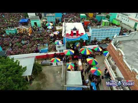 VIDEO AERIO CEMENTERIO CAJOLÁ QUETZALTENANGO 1 DE NOVIEMBRE 2025 DIA DE TODOS LOS SANTOS DIFUNDO.