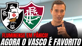 FLUMINENSE EM PÂNICO: update de última hora favorece o VASCO antes do jogo | notícias do Vasco