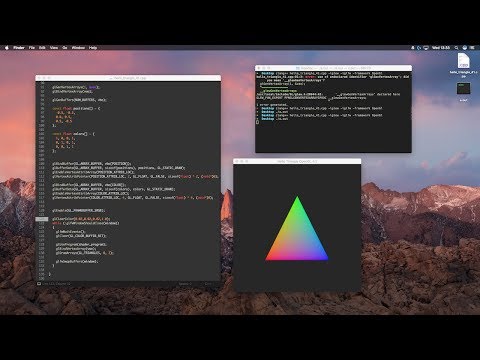 Hello Triangle OpenGL 4.1