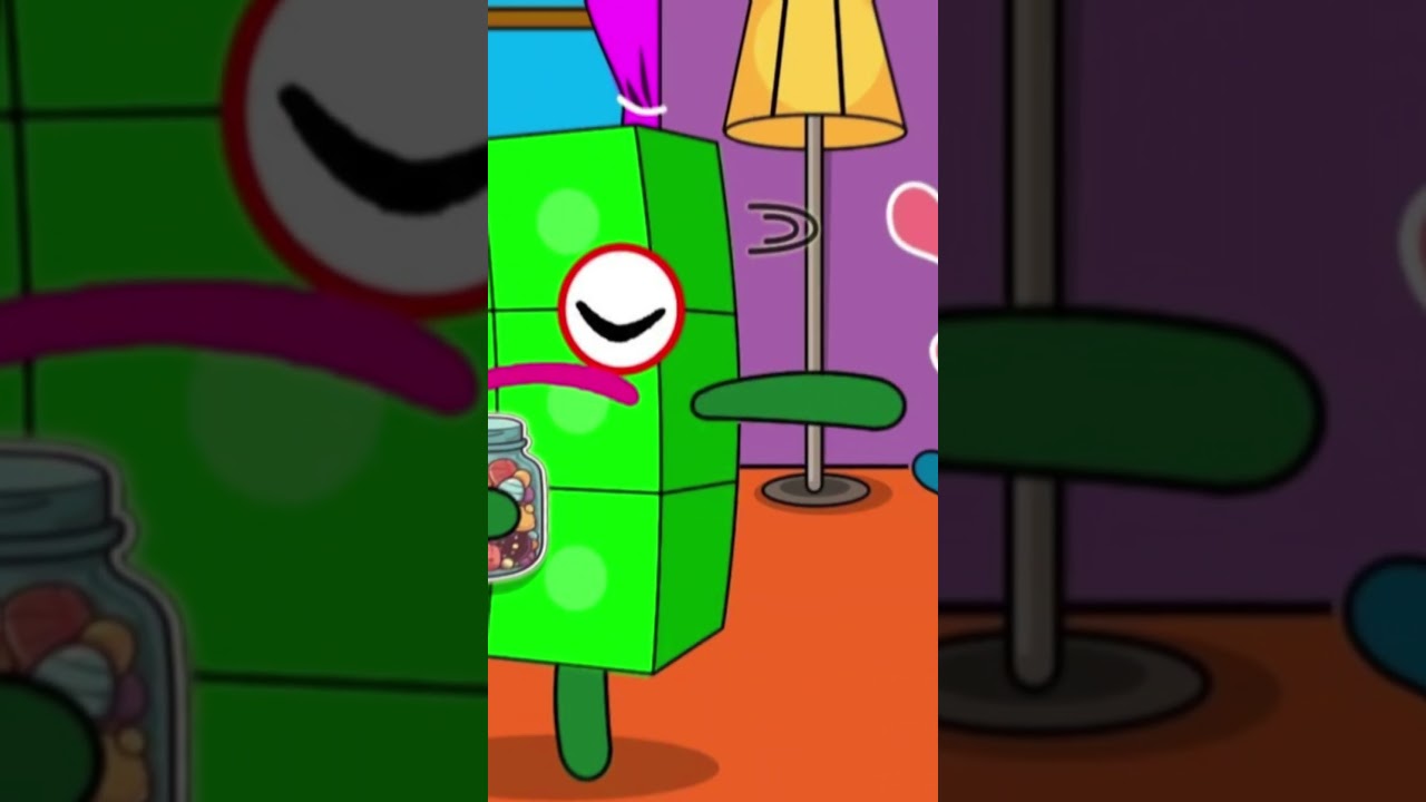 Don't Be a Cheapskate, Numberblocks 6! Sharing is Caring  #makingnumberblocks #trending #coloring