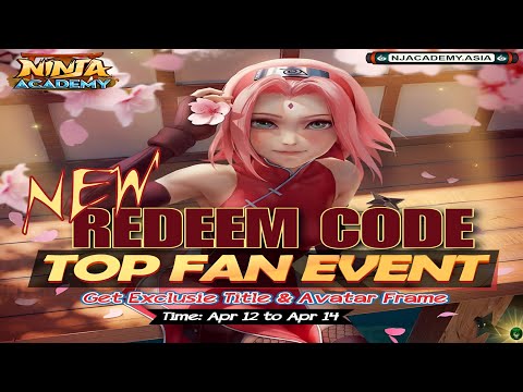 Ninja Academy New Special Code Top Fan Gift Code Valid (4/18) Ninja Academy Global