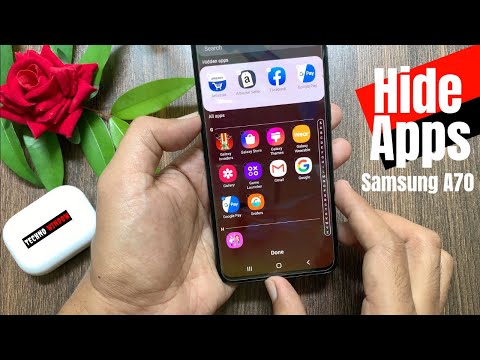 How to Hide Apps in Samsung Galaxy A70