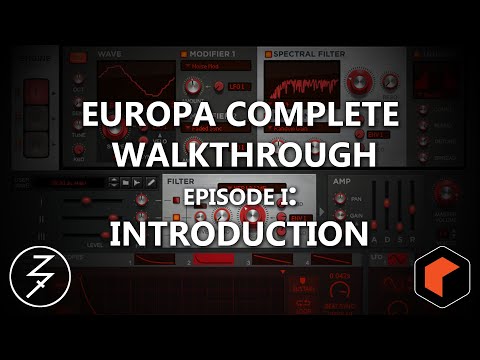 EUROPA SHAPESHIFTING SYNTHESIZER - COMPLETE WALKTHROUGH - EPISODE 1 - INTRODUCTION