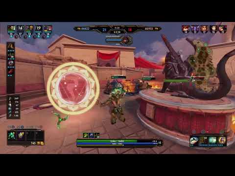 Smite:full power cernunnos build I did 54k player damage in 32 mins